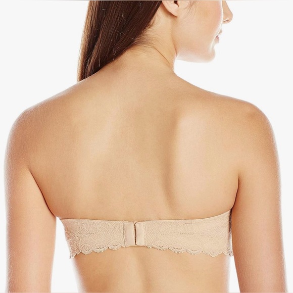 Calvin Klein Strapless Bras Bundle Beige + Black | Lightly Worn - Picture 10 of 12